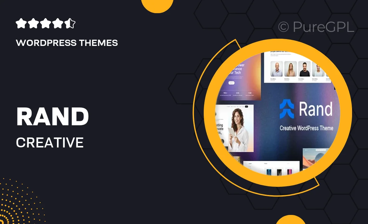 Rand – Creative Multipurpose WordPress Theme