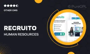 Recruito – Human Resources & Recruitment Agency Elementor Template Kit