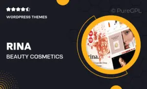 Rina – Beauty & Cosmetics Shop WordPress Theme