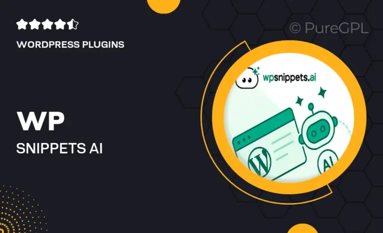wp snippets ai