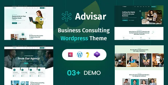 Advisar – Business, Finance & Consulting WordPress Theme