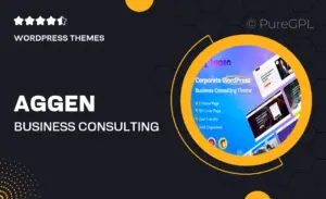 Aggen – Business Consulting Theme