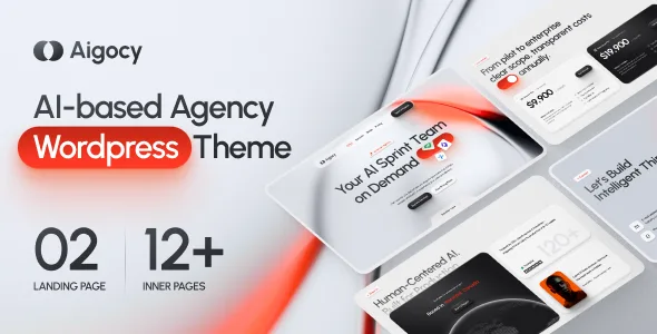 aigocy ai agency wordpress theme 1