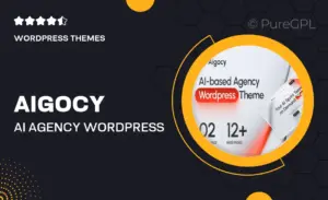 Aigocy – AI Agency WordPress Theme