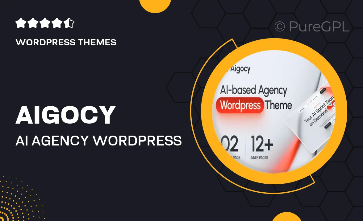 Aigocy – AI Agency WordPress Theme