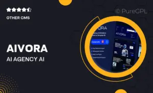Aivora – AI Agency & AI Solutions Technology Elementor Template Kit
