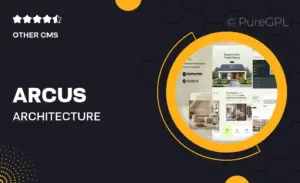 Arcus – Architecture & Interior Design Elementor Template Kit