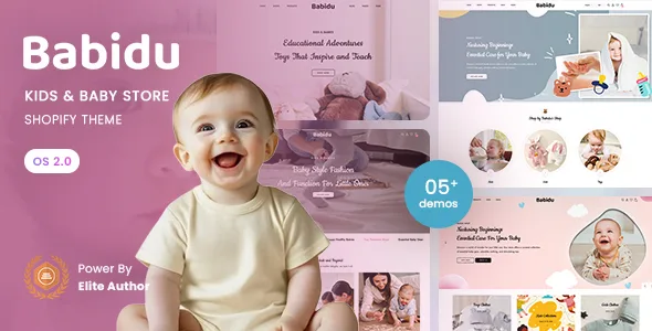 babidu kids baby store shopify 20 theme