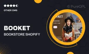 Booket – Bookstore Shopify 2.0 Theme