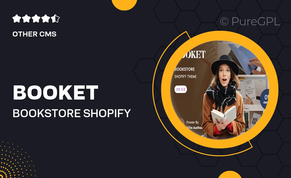 Booket – Bookstore Shopify 2.0 Theme