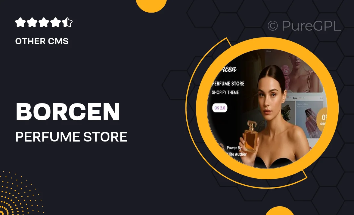 Borcen – Perfume Store Shopify 2.0 Theme