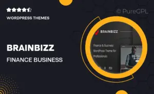 BrainBizz – Finance & Business WordPress Theme