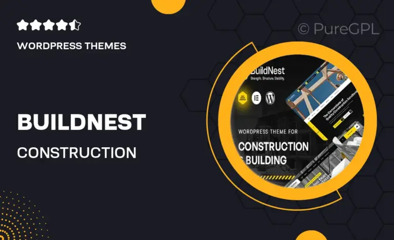 buildnest construction wordpress theme
