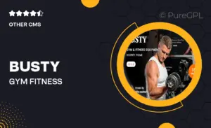 Busty – Gym & Fitness Equipment Shopify 2.0 Theme