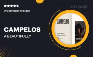 Campelos – A Beautifully Crafted Blog WordPress Theme