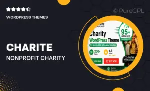 Charite – Nonprofit Charity & Donation WordPress Theme