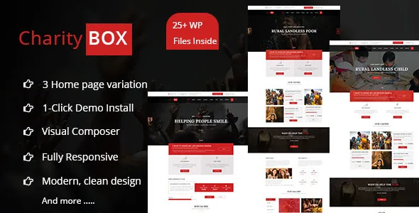 charitybox fundraising wordpress theme 1