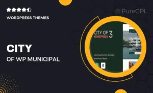 City of WP – Municipal & Local Government WordPress Theme