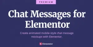 Codecanyon | Chat Messages for Elementor