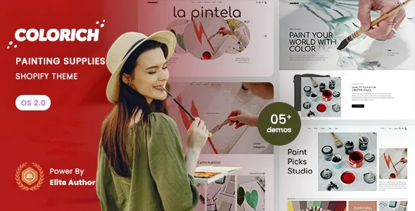 colorich painting supplies store shopify 20 theme