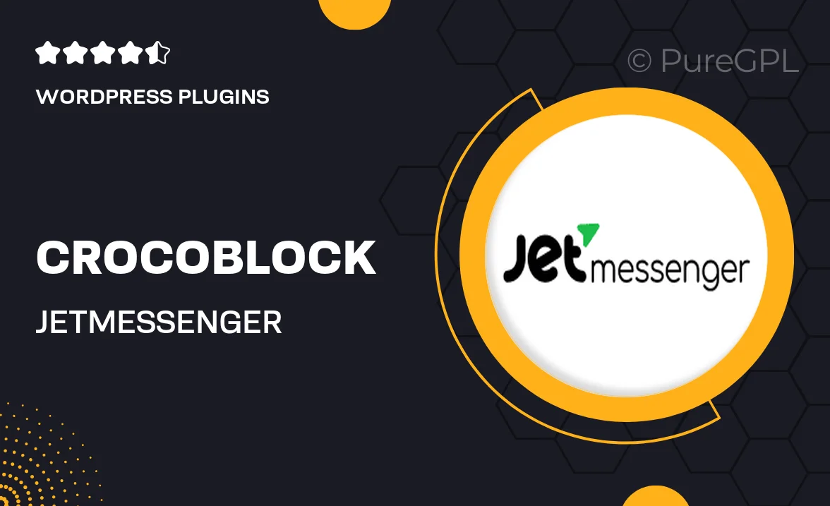 Crocoblock | JetMessenger