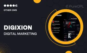 Digixion – Digital Marketing Agency Elementor Template Kit