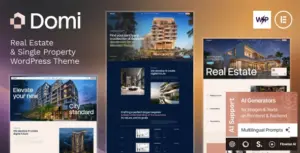 Domi – Real Estate & Single Property WordPress Theme