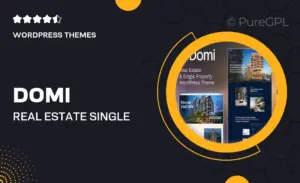 Domi – Real Estate & Single Property WordPress Theme