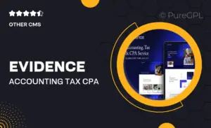 Evidence – Accounting, Tax & CPA Service Elementor Template Kit