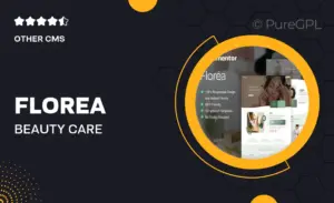 Florea – Beauty Care Services Elementor Pro Template Kit