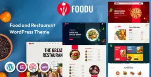 Foodu – Food & Restaurant WordPress Theme