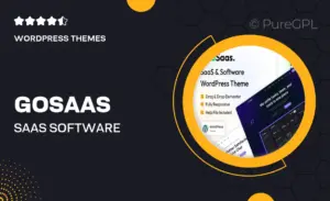 Gosaas – SaaS & Software WordPress Theme