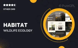 Habitat – Wildlife & Ecology Conservation Elementor Template Kit