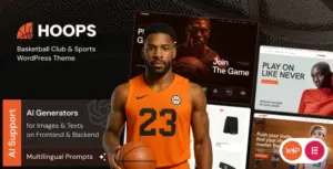 Hoops – Basketball Club & Sports WordPress Theme
