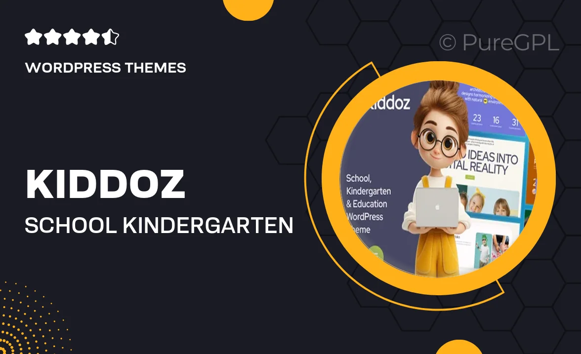 Kiddoz – School, Kindergarten & Education WordPress Theme