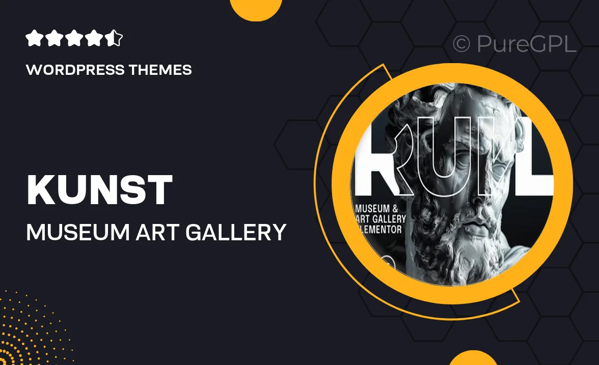 Kunst – Museum & Art Gallery Elementor WordPress Theme