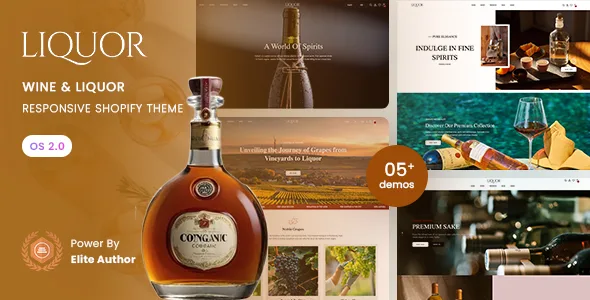 liquor wine liquor responsive shopify 20 theme