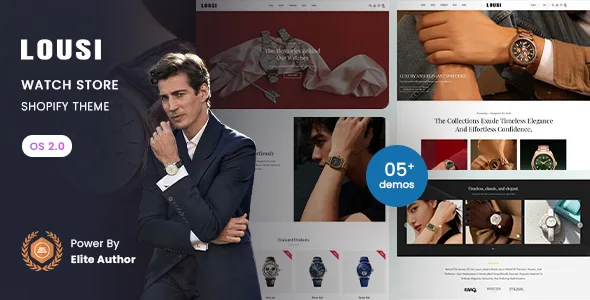 lousi watch store shopify 20 theme
