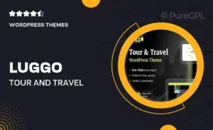 Luggo – Tour and Travel Agency WordPress Theme