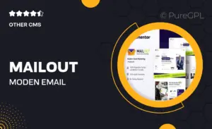 Mailout – Moden Email Marketing Elementor Template Kit