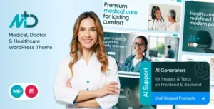 MD – Medical, Doctor & Healthcare WordPress Theme