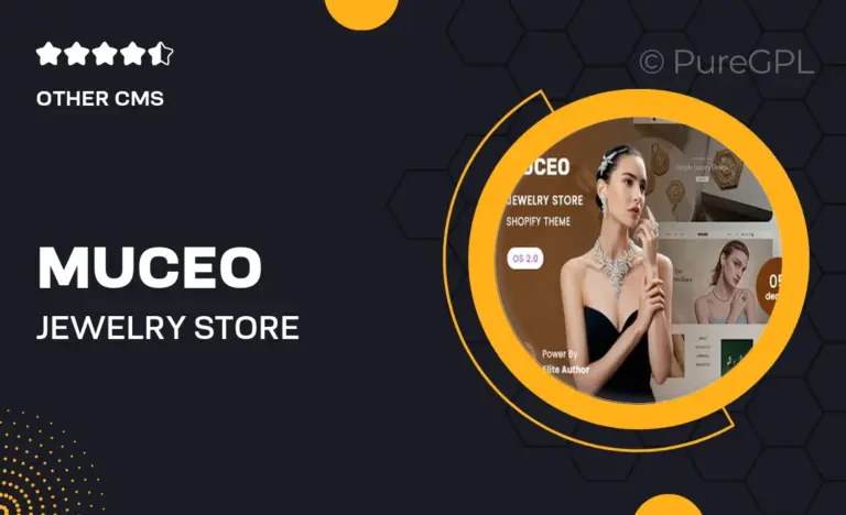 muceo jewelry store shopify 2 0 theme