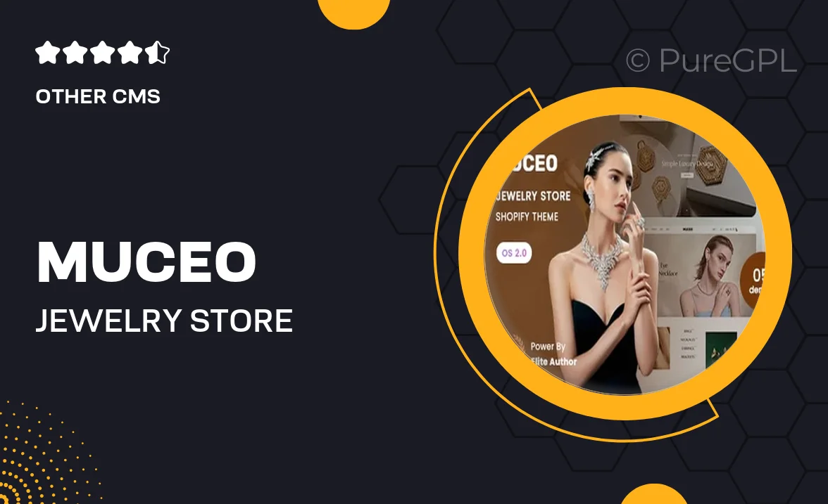Muceo – Jewelry Store Shopify 2.0 Theme