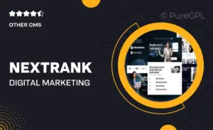 Nextrank – Digital Marketing Agency Elementor Template Kit