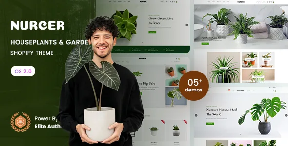 nurcer houseplants store gardening shopify 20 theme