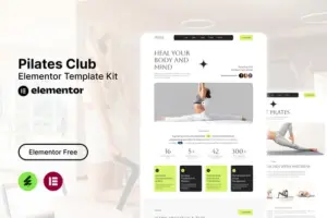 Prilly – Pilates Club Elementor Template Kit