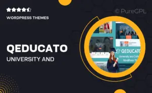 Qeducato – University and College WordPress Theme