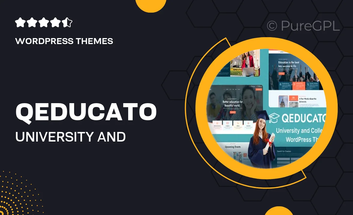 Qeducato – University and College WordPress Theme