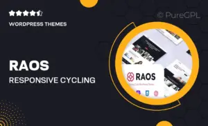 Raos – Responsive Cycling Club & Community WordPress Theme