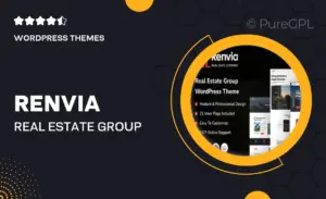 Renvia – Real Estate Group WordPress Theme
